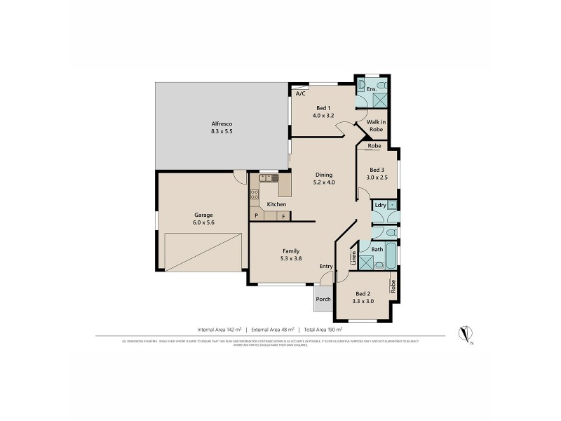 4 Riseborough Crescent, Crestmead QLD 4132 Floorplan