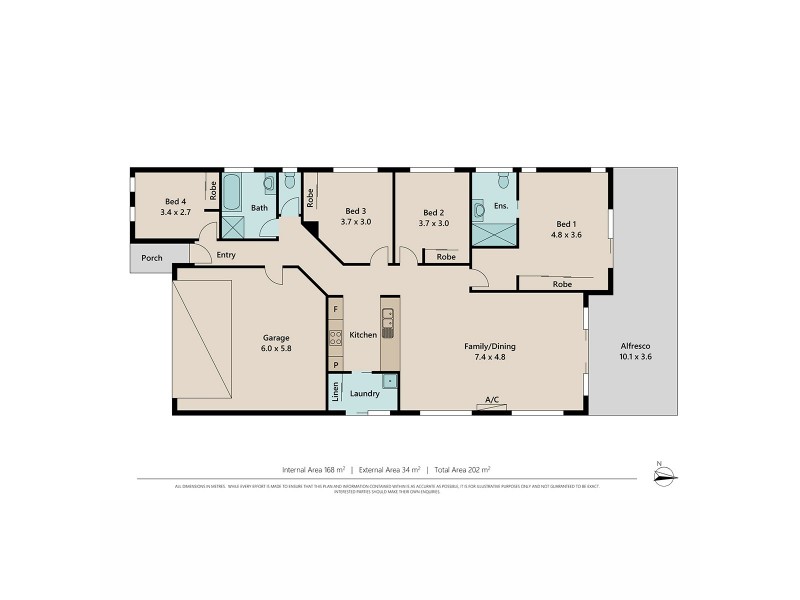 4 Cedarwood Street, Berrinba QLD 4117 Floorplan