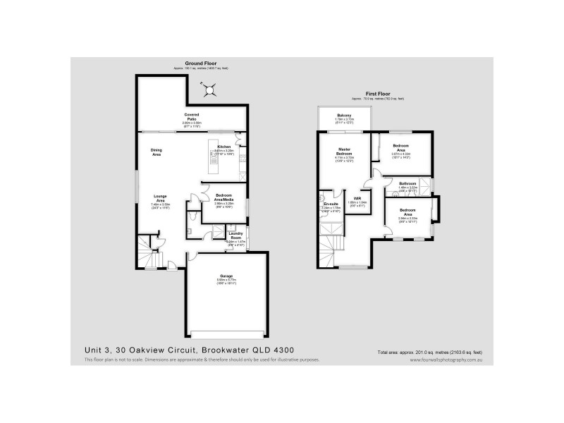 3/30 Oakview Circuit, Brookwater QLD 4300 Floorplan