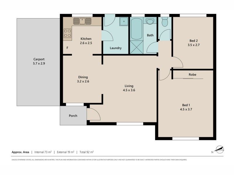 23/26 Argonaut Street, Slacks Creek QLD 4127 Floorplan