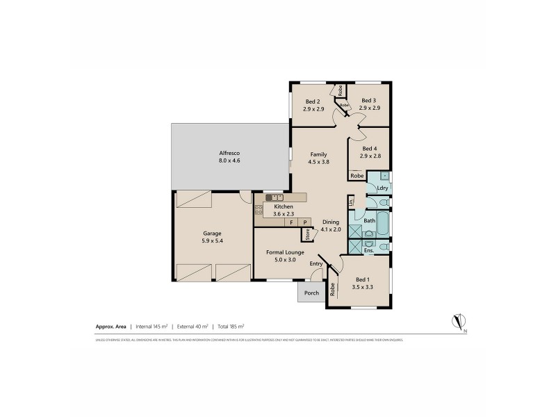 7 Haylett Rise, Regents Park QLD 4118 Floorplan