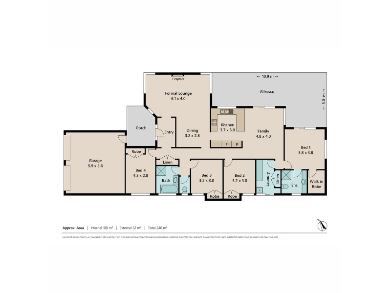 4 Lyra Court, Regents Park QLD 4118 Floorplan