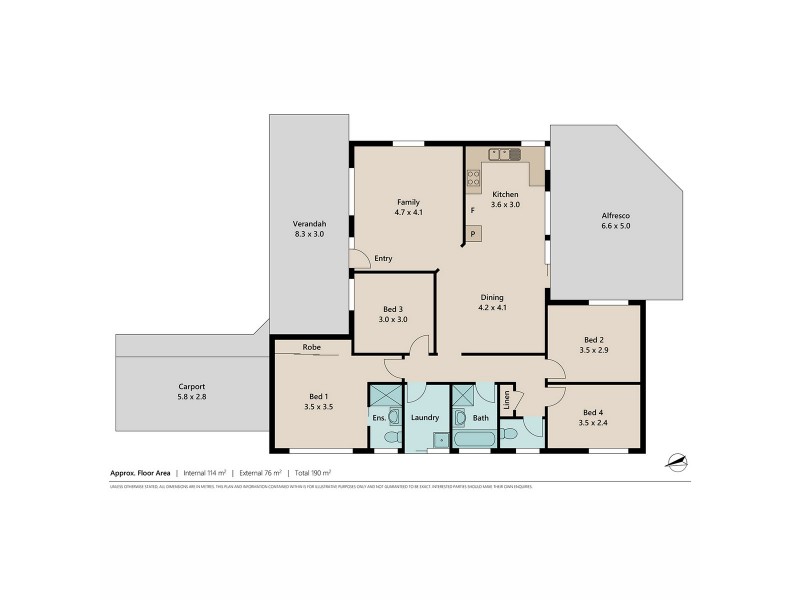 70 Bottlebrush Drive, Regents Park QLD 4118 Floorplan