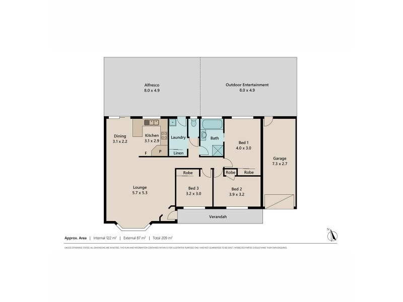 3 Liana Court, Regents Park QLD 4118 Floorplan