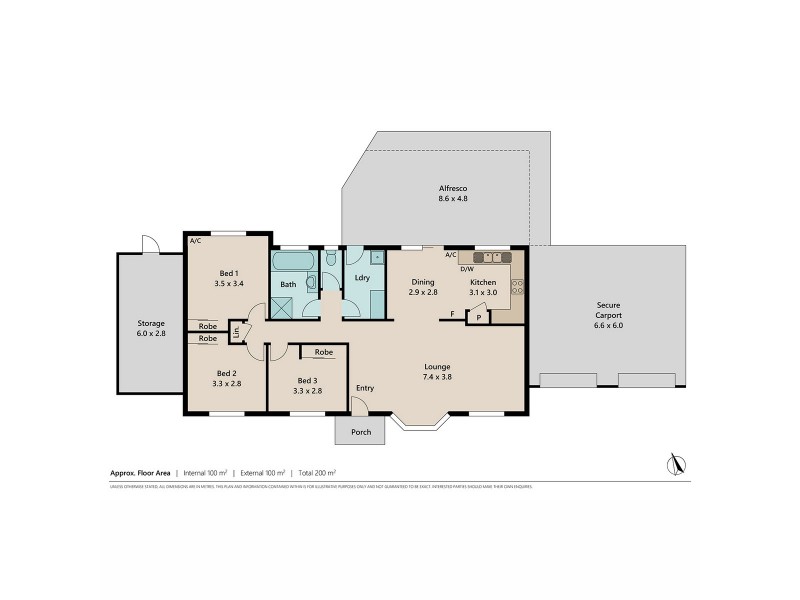 48 Centaurus Crescent, Regents Park QLD 4118 Floorplan