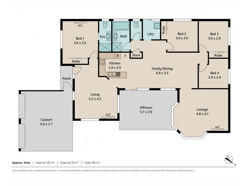 56 Regency Drive, Regents Park QLD 4118 Floorplan