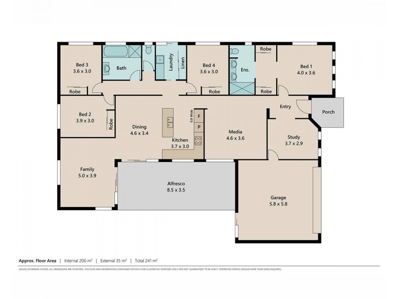 4 Bosewell Street, Regents Park QLD 4118 Floorplan