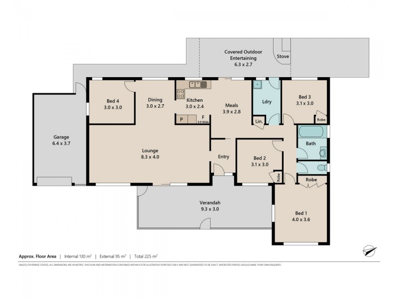 5 Eugene Street, Boronia Heights QLD 4124 Floorplan