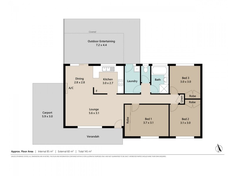 4 Ben Street, Browns Plains QLD 4118 Floorplan