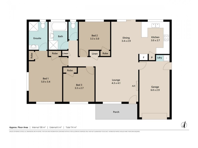 60 Avonmore Street, Edens Landing QLD 4207 Floorplan