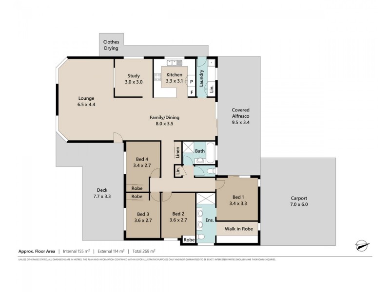 22 Wilton Crescent, Boronia Heights QLD 4124 Floorplan