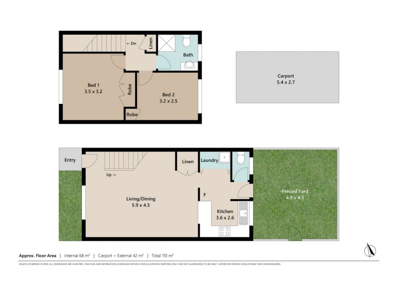 2/4 Arac Street, Woodridge QLD 4114 Floorplan