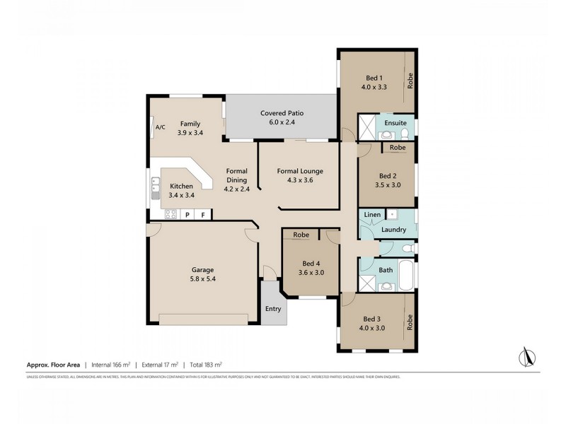 8 Zoe Place, Hillcrest QLD 4118 Floorplan