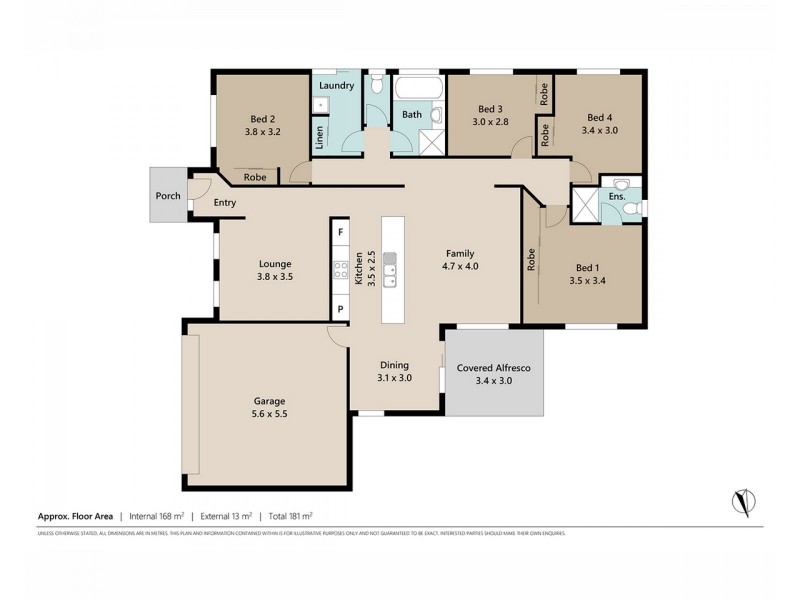 13 Tamsin Court, Regents Park QLD 4118 Floorplan