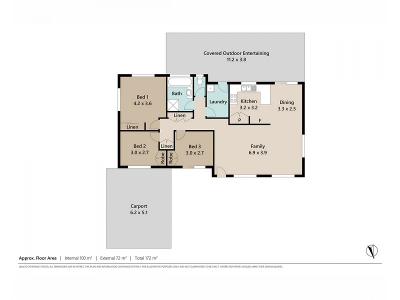 3 Duranta Court, Crestmead QLD 4132 Floorplan