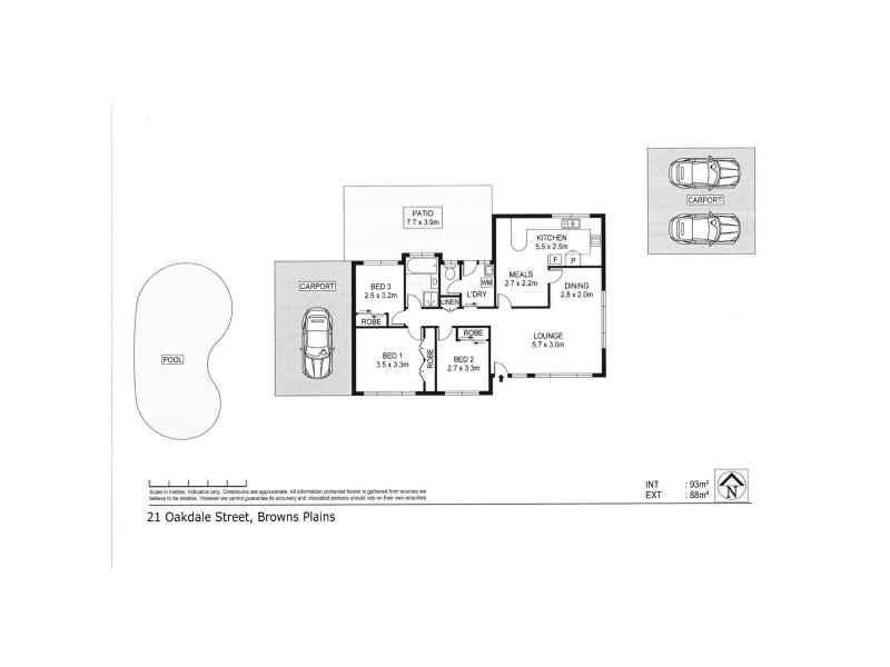 21 Oakdale Street, Browns Plains QLD 4118 Floorplan