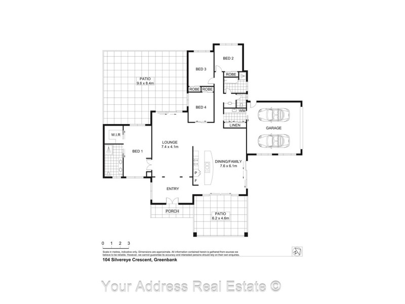 104 Silvereye Crescent, Greenbank QLD 4124 Floorplan