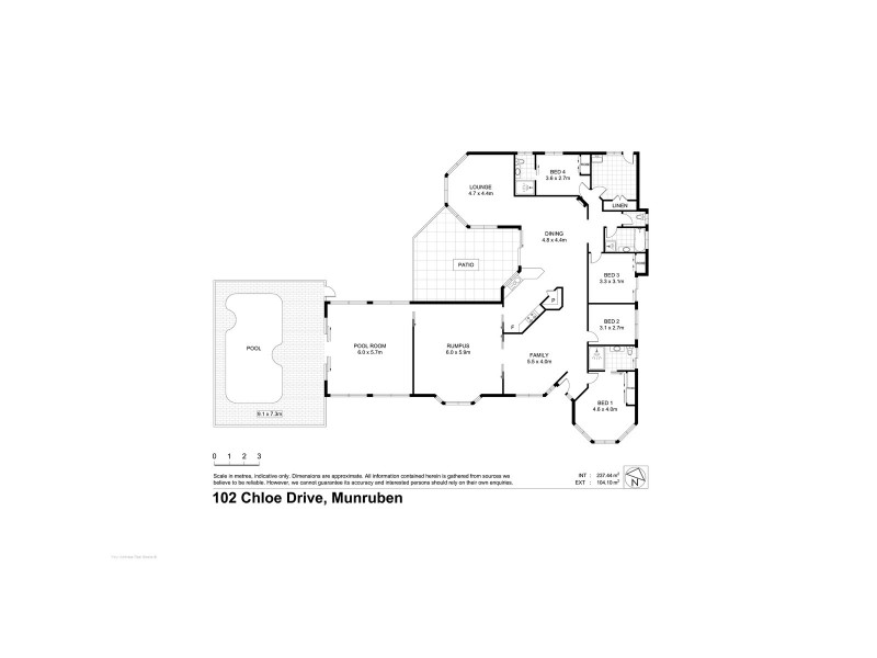 102-104 Chloe Drive, Munruben QLD 4125 Floorplan