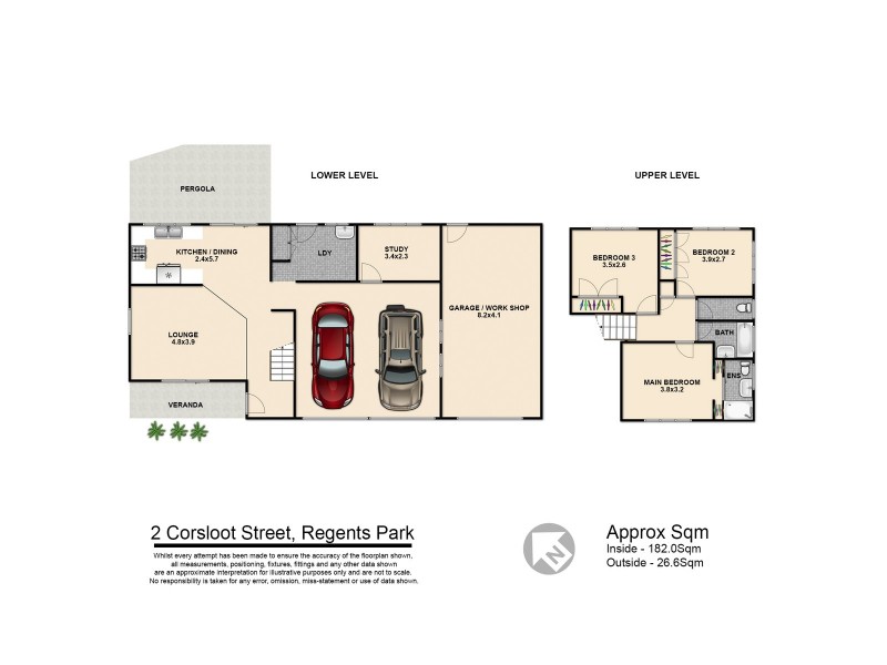2 Corsloot Street, Regents Park QLD 4118 Floorplan