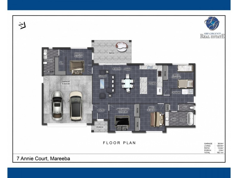 7 Annie Court, Mareeba QLD 4880 Floorplan