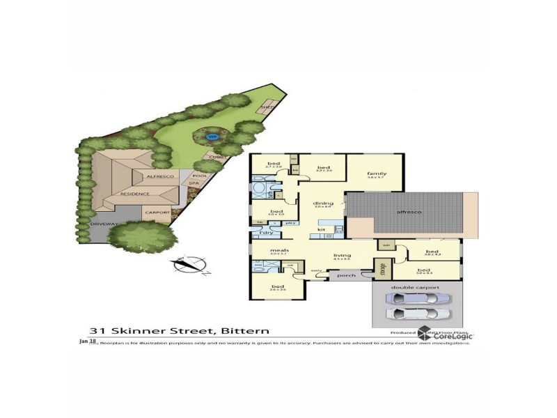31 Skinner Street, Bittern VIC 3918 Floorplan