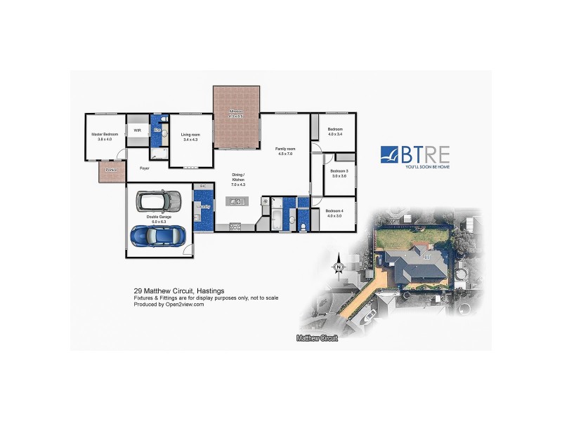29 Matthew Circuit, Hastings VIC 3915 Floorplan