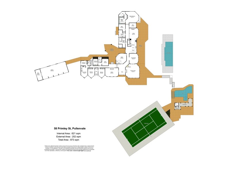 58 Primley Street, Pullenvale QLD 4069 Floorplan