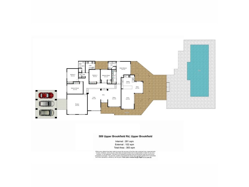 589 Upper Brookfield Road, Upper Brookfield QLD 4069 Floorplan