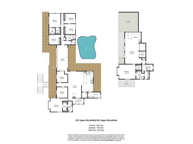 291 Upper Brookfield Road, Upper Brookfield QLD 4069 Floorplan