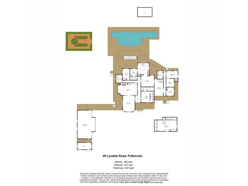 60 Lyndale Road, Pullenvale QLD 4069 Floorplan