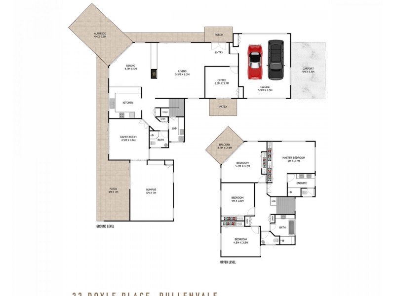 23 Doyle Place, Pullenvale QLD 4069 Floorplan