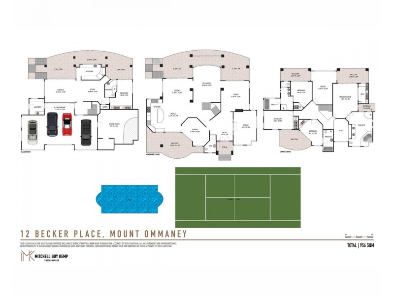 12 Becker Place, Mount Ommaney QLD 4074 Floorplan