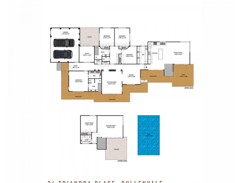 24 Triandra Place, Pullenvale QLD 4069 Floorplan