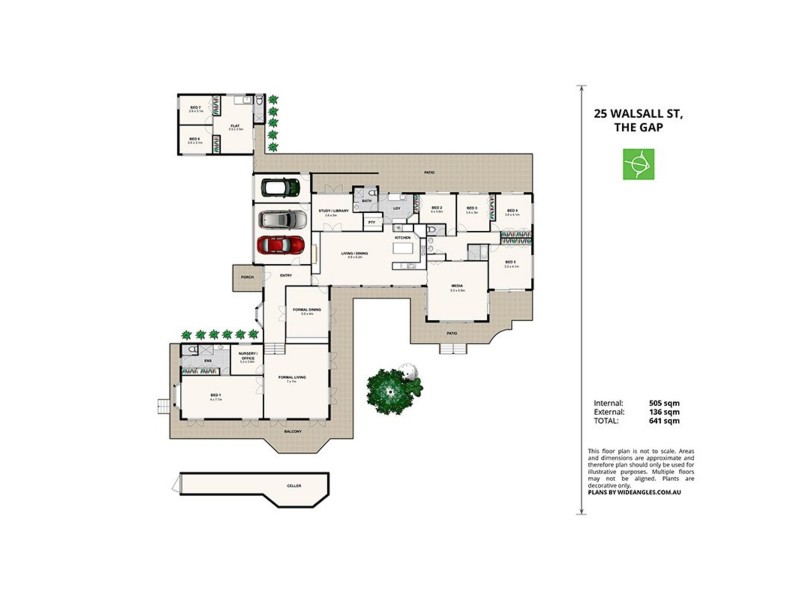 25 Walsall St, The Gap QLD 4061 Floorplan