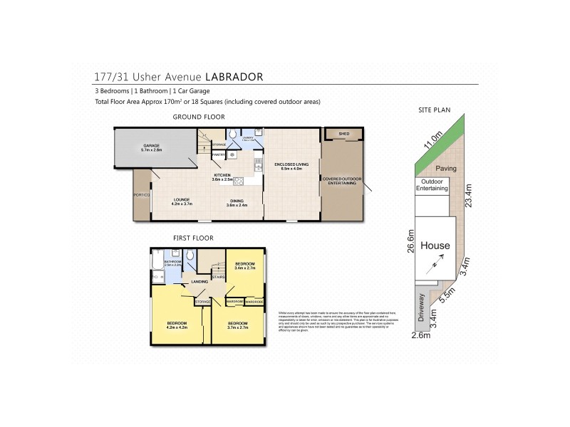 177/31 Usher Avenue, Labrador QLD 4215 Floorplan