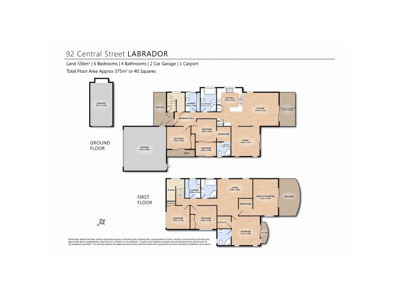 92 Central Street, Labrador QLD 4215 Floorplan