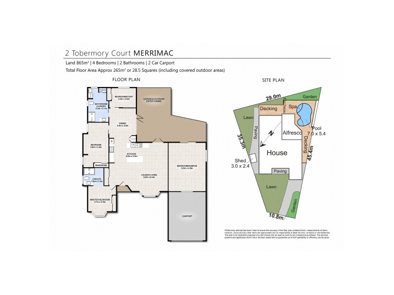 2 Tobermory Court, Merrimac QLD 4226 Floorplan
