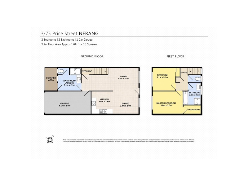 3/75-77 Price Street, Nerang QLD 4211 Floorplan
