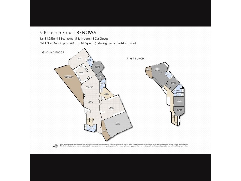 9 Braemer Court, Benowa Waters QLD 4217 Floorplan