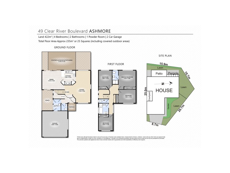 49 Clear River Boulevard, Ashmore QLD 4214 Floorplan