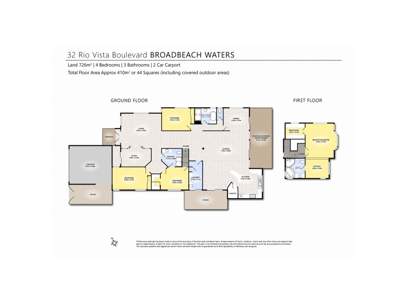 32 Rio Vista Boulevard, Broadbeach Waters QLD 4218 Floorplan
