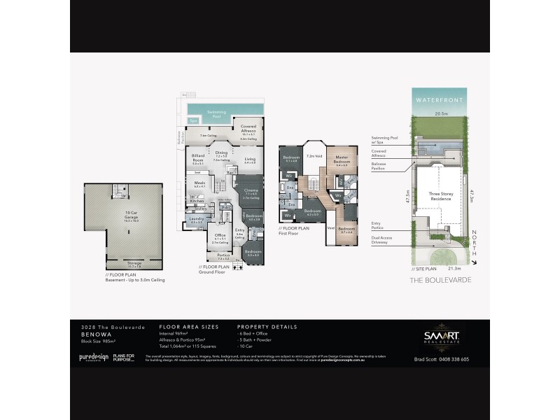 3028 The Boulevarde, Benowa QLD 4217 Floorplan