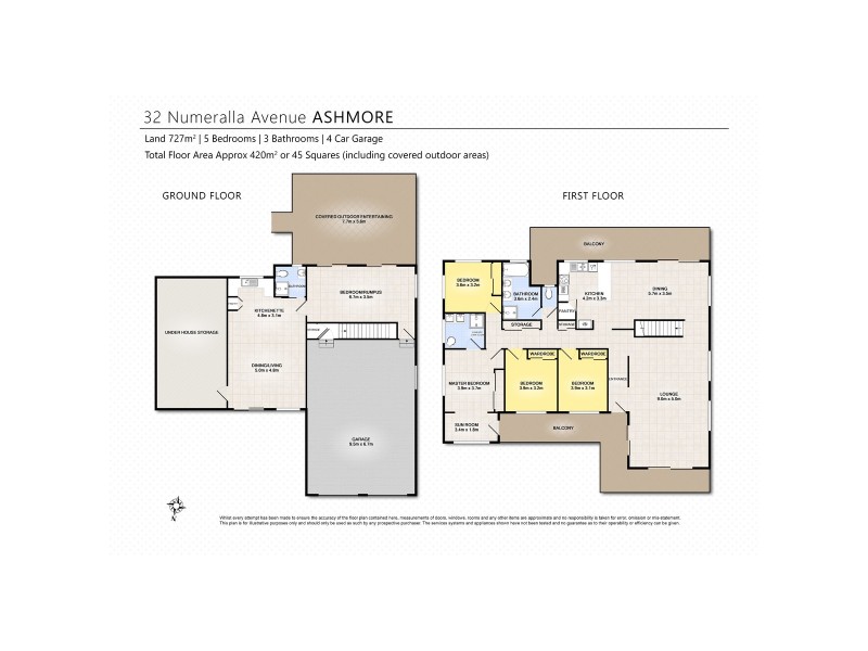 32 Numeralla Avenue, Ashmore QLD 4214 Floorplan