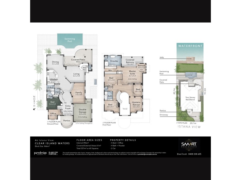 46 Istana View, Clear Island Waters QLD 4226 Floorplan