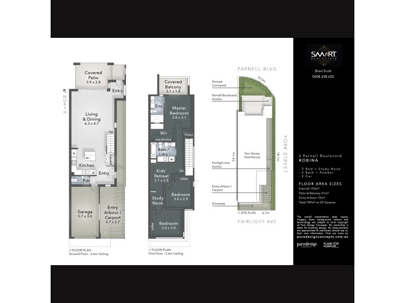 2 Parnell Boulevard, Robina QLD 4226 Floorplan