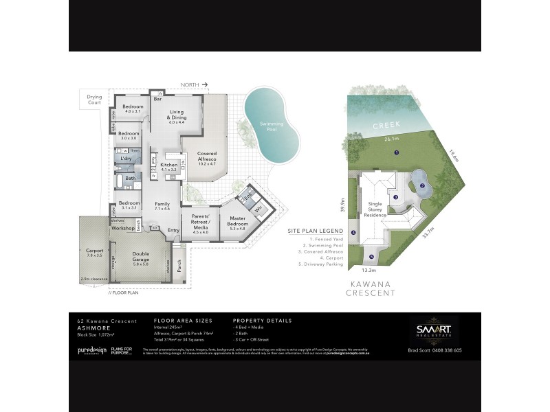 62 Kawana Crescent, Ashmore QLD 4214 Floorplan