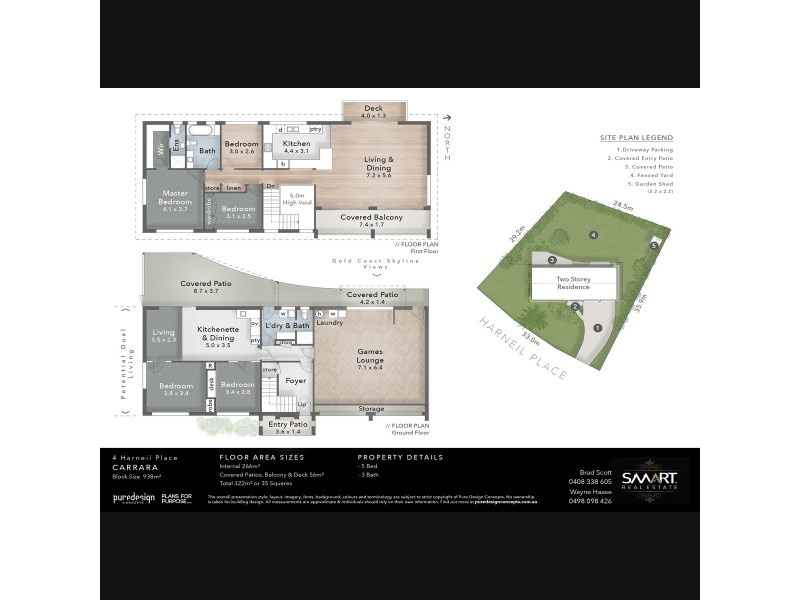 4 Harneil Place, Carrara QLD 4211 Floorplan