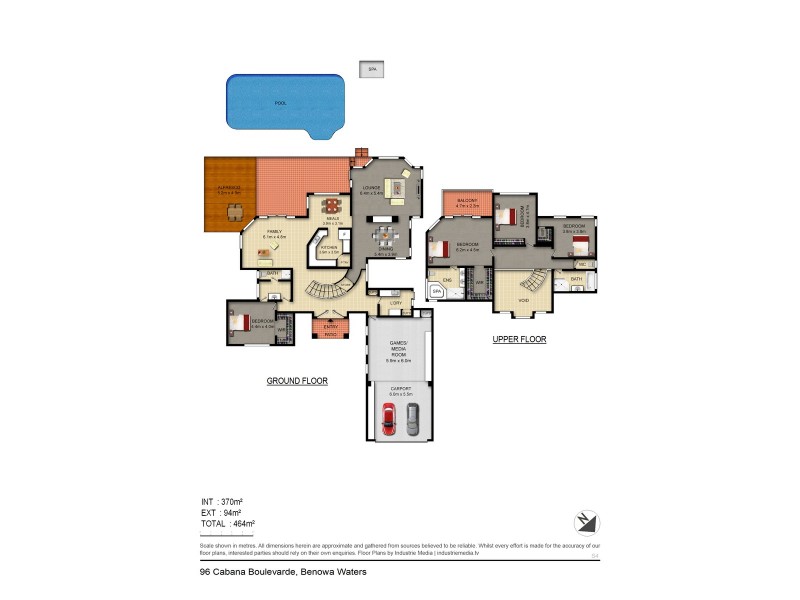 96 Cabana Boulevard, Benowa Waters QLD 4217 Floorplan