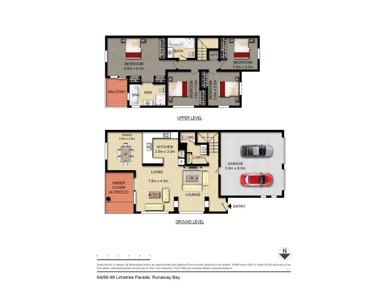 64/88-98 Limetree Parade, Runaway Bay QLD 4216 Floorplan