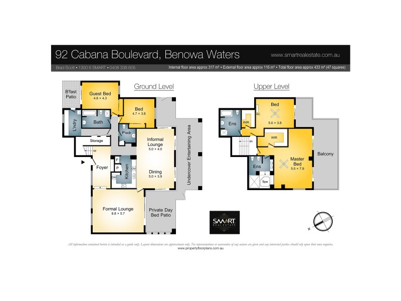 92 Cabana Boulevard, Benowa Waters QLD 4217 Floorplan